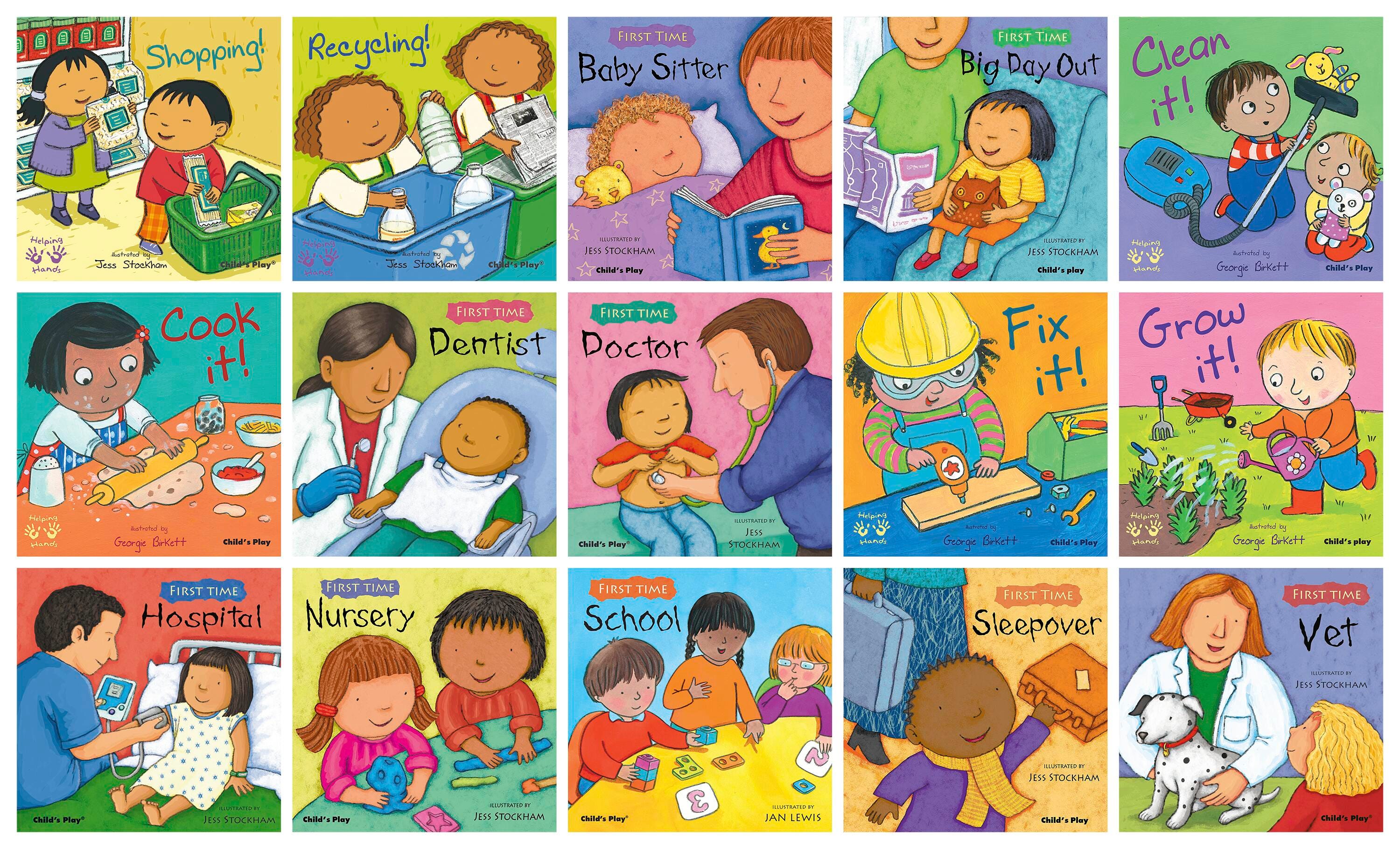 Child's Play New Experiences Books, Ages 0 to 3, Set of 15 2023481